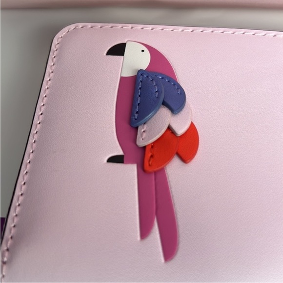 Kate Spade Flock party parrot continental walle - Picture 5 of 6
